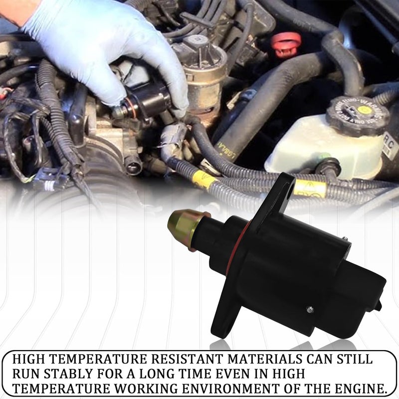 SamWinGear Idle Air Control Valve Sensor Idle Speed Control Valve, Throttle Response Controller Stepper Motor IAC Valves OEM #90380 10526 Compatible with King Kong Idle Motor Idle Speed (Black) - Image 4